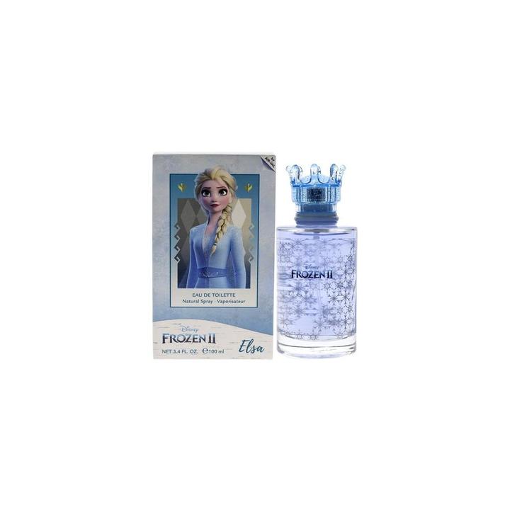 Actual product image Disney Frozen II Elsa for Kids 3.4oz EDT Spray (Eau de toilette, 100 ml)