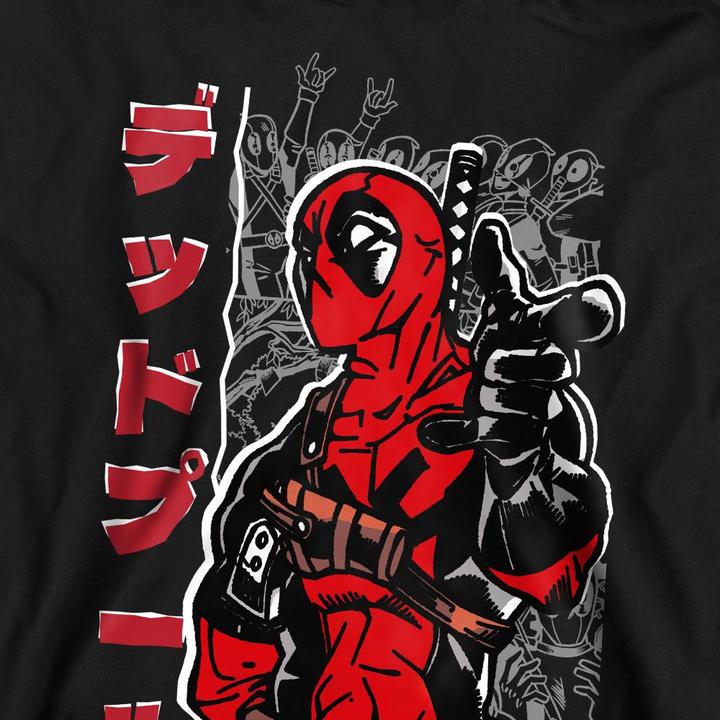 Immagine prodotto Deadpool Felpa Giapponese Adulto Unisex (XXL)