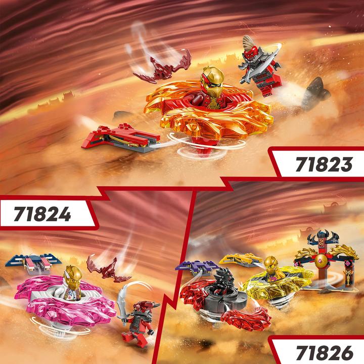 Produktbild LEGO Kais Drachen-Spinjitzu-Spinner (71823, LEGO Ninjago)