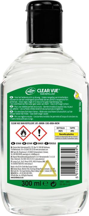 Actual product image Turtle Wax Clearvue (300 ml)