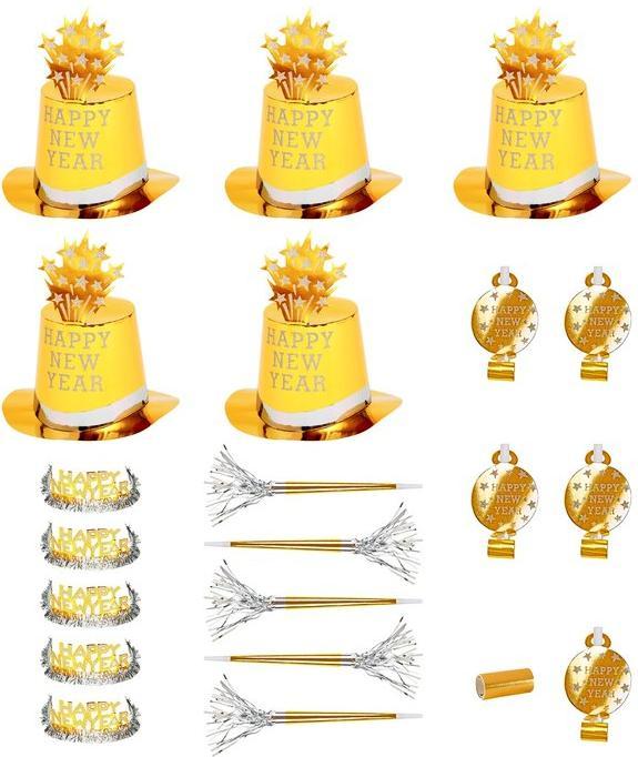 Produktbild Widmann Party Set - Silvester - 10 Personen