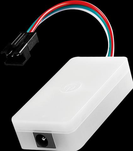 Actual product image LogiLink Wi-Fi Smart RGB light chain with remote control, Tuya compatible, 5 m (5 m)