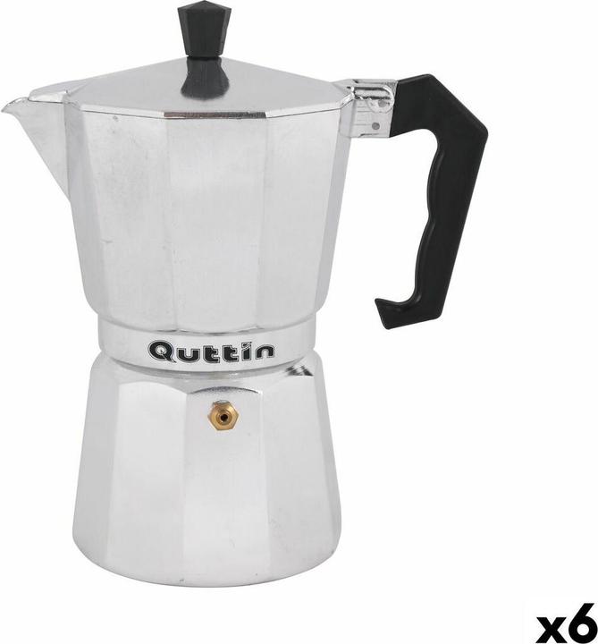 Produktbild Quttin Italienische Kaffeemaschine 6 Tassen (6 Stück) (6 T.)