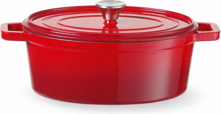 Image du produit Hendi Marmite en fonte émaillée (24.50 cm, Cocotte + faitout, Fonte, Émail)