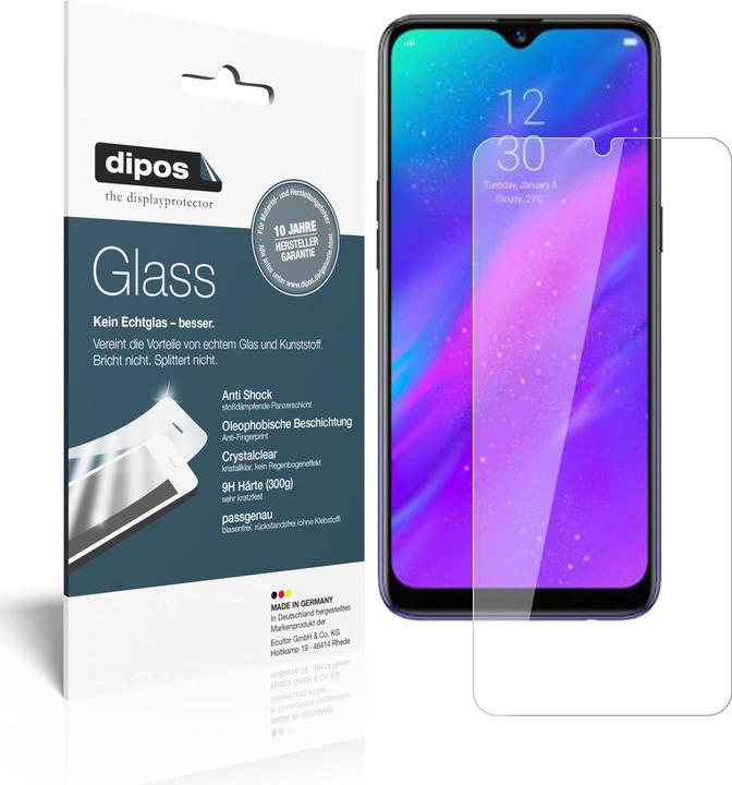 Actual product image Dipos Screen Protector Anti-Shock (2 Piece, Realm 3 Pro)