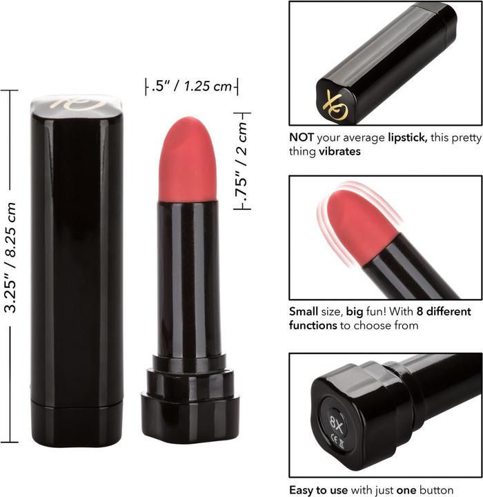 Image du produit CalExotics Rouge à lèvres Hide & Play (Red)
