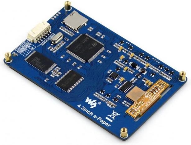Actual product image WaveShare 800x600 4.3inch e-Ink UART Display