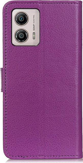 Produktbild MU Classic Litchi Leder Bookcover Series (Motorola Moto G13, Motorola Moto G23)