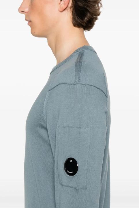 Actual product image C.P. Company Sea Island Crewneck Lens Knit (M)