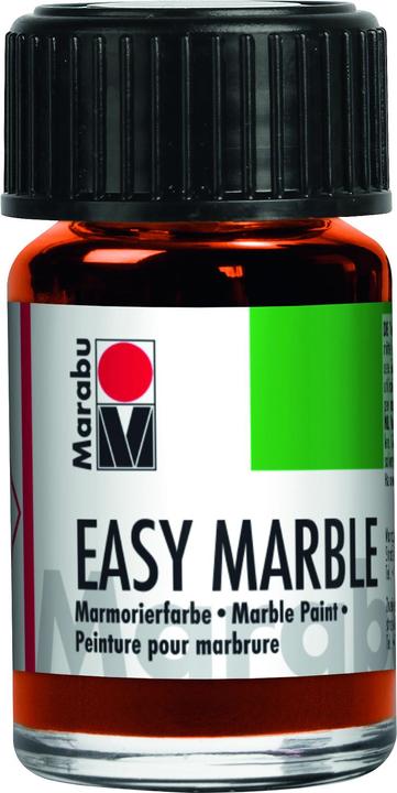 Image du produit Marabu Peinture marbrée "Easy Marble", orange, 15 ml, en pot (Orange, 15 ml)
