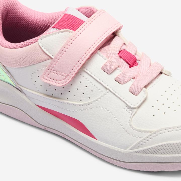 Image du produit Decathlon Chaussures multisport résistantes enfant mixte, Playventure yard blanc et rose (31)