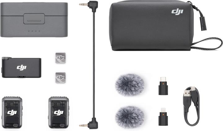 Produktbild DJI Mic 2 (2 TX + 1 RX + Charging Case)
