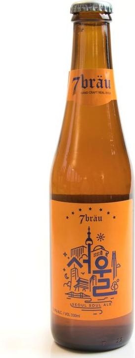 Actual product image Sevenbrau SEOUL Soul Ale (24 x 33 cl)