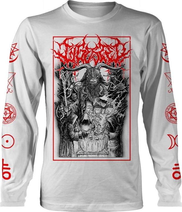 Ingested Krieg Band Logo Long Sleeve T Shirt L (L)