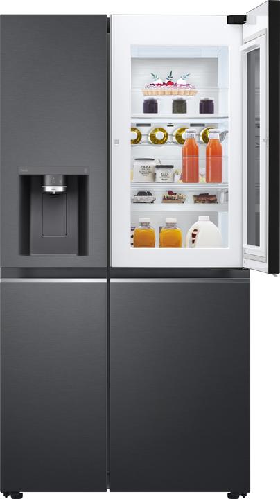 Produktbild LG GSXB90MCDE Side-by-Side mit InstaView Door-in-Door | Eis-, Crushed Ice- und Wasserspender (635 l)