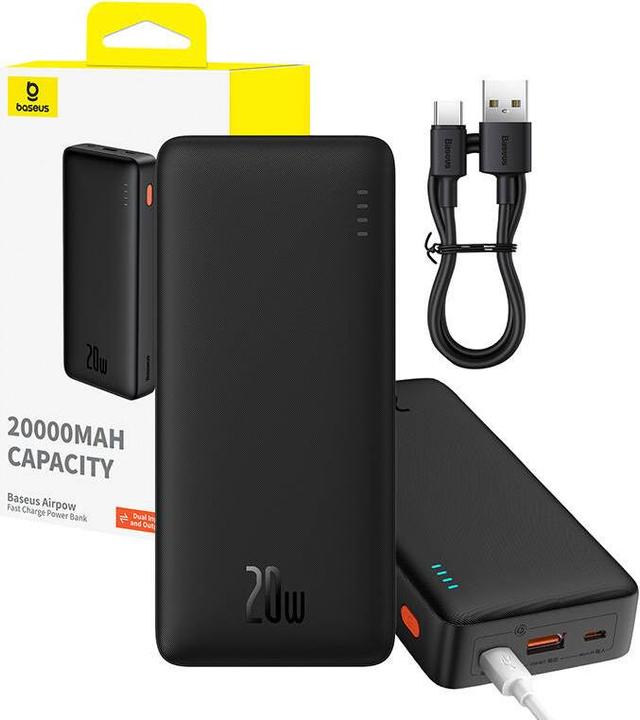 Image du produit Baseus Airpow (20000 mAh, 20 W, 74 Wh)
