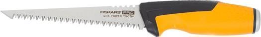 Actual product image Fiskars Pro Small Metal Saw, Incl. Holster, Blade length: 15 cm, 7 TPI, Black/Orange, PowerToo