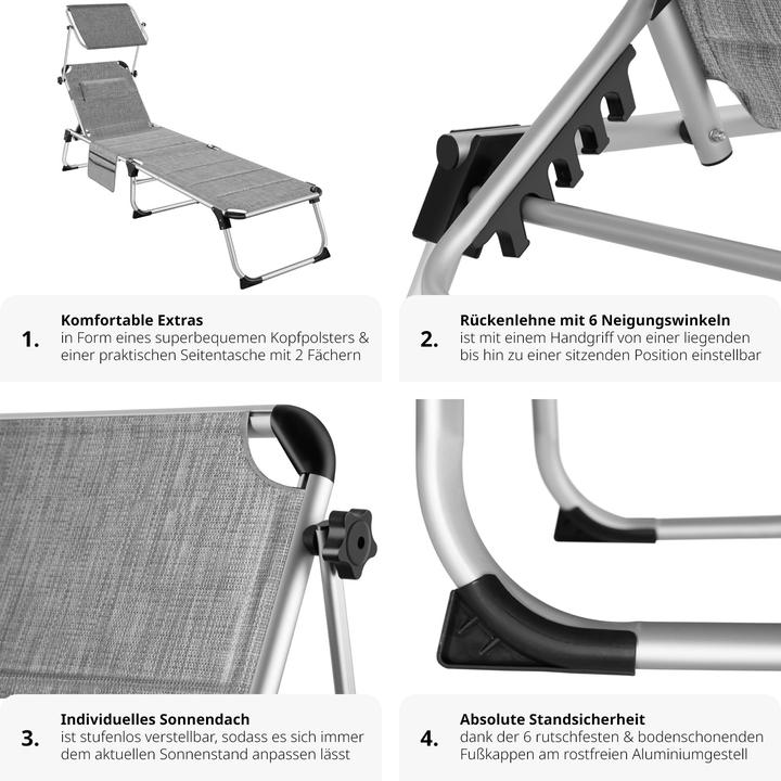 Actual product image tectake Lorella (200 cm)