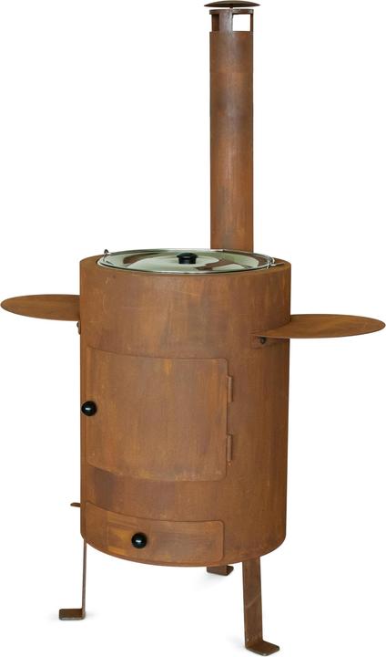 Feu du Jardin Forno da esterno e forno per fonduta Deluxe rust