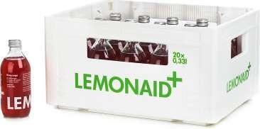 Lemonaid Vetro a cassetta all'arancia rossa (20 x 33 cl)