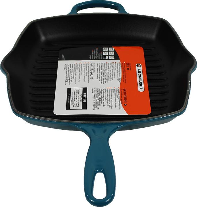 Actual product image Le Creuset Signature (26 cm, Grill pan, Cast iron, Enamel)