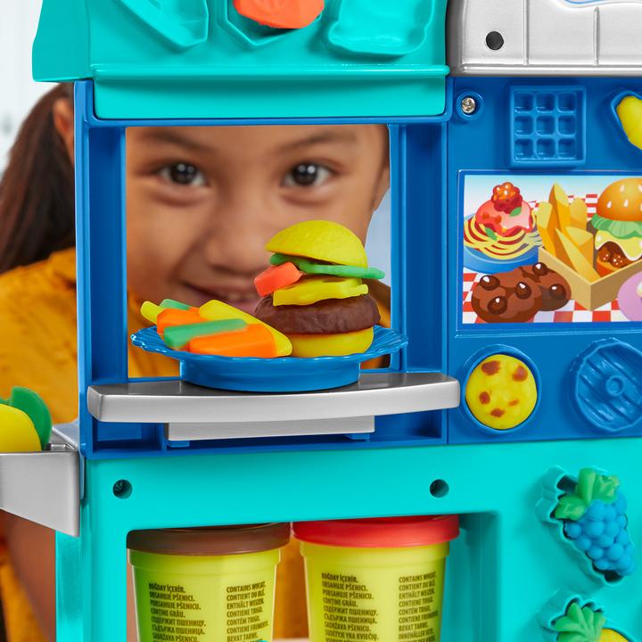 Actual product image Play-Doh Kitchen Creations Colourful Restaurant Kitchen Play Set