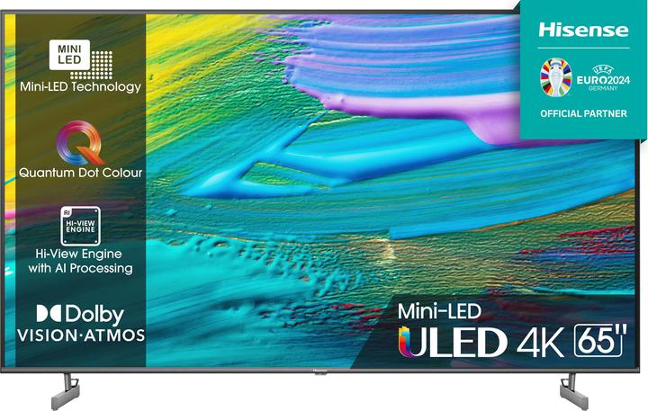 Hisense TV 65U6KQ (65", QNED, 4K, 2023)