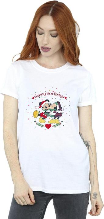 Disney Mickey Mouse Mickey Minnie Christmas TShirt (L)