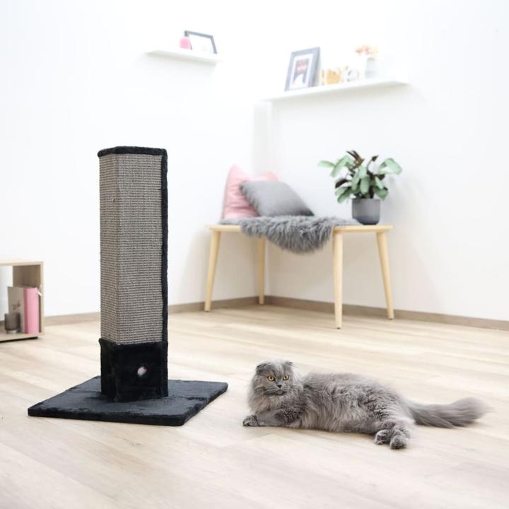 Image du produit Kerbl Colonne griffoir 4-Corner (80 cm, Noir)