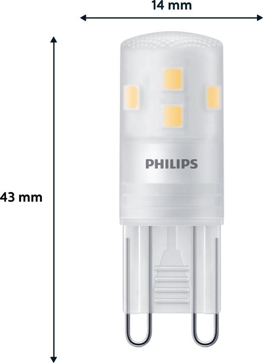 Actual product image Philips Illuminant (G9, 1.90 W, 220 lm, 2 x, E)