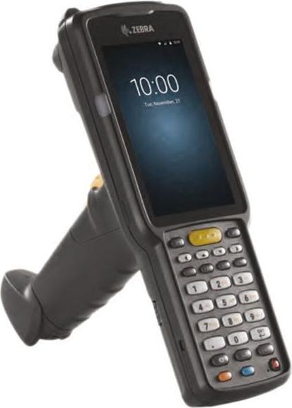 Produktbild Zebra MC3300 Standard, 2D, SR, SE4770, BT, WLAN, 29-Key numerisch, Gun, PTT, Android (2D-Barcodes, 1D-Barcodes)