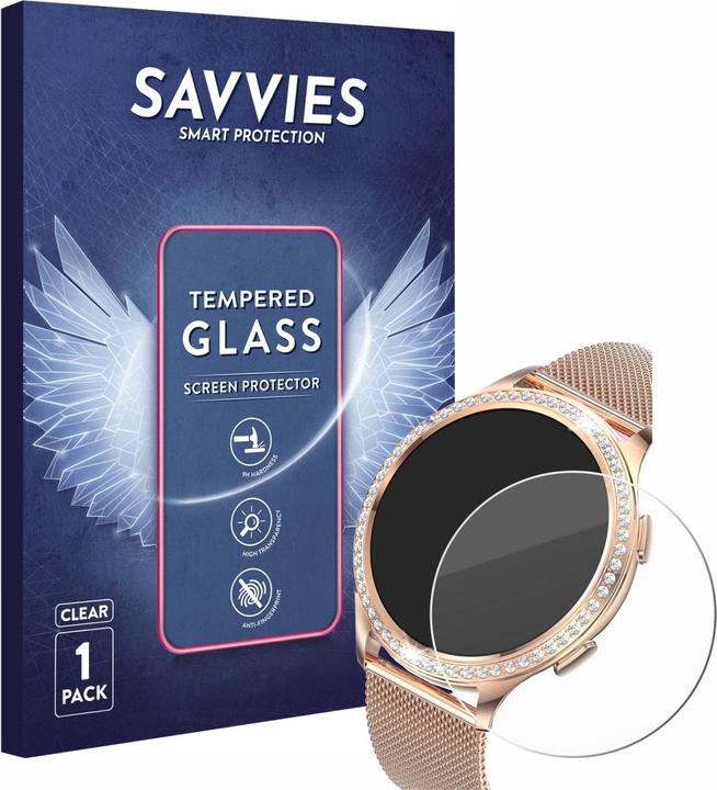Produktbild Savvies Panzerglas Displayschutz 9H Schutzglas Glas Klar Transparent