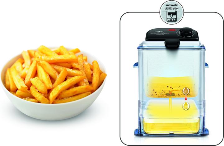 Produktbild Tefal Oleoclean Compact FR7016 Öl Fritteuse / Deep Fryer