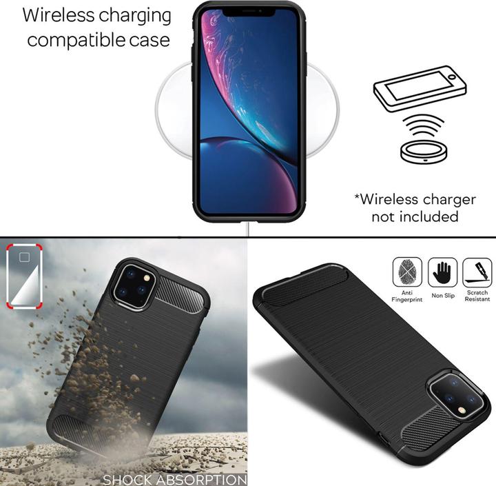 Image du produit Nalia Coque Aspect Carbone (Apple iPhone 11 Pro Max)