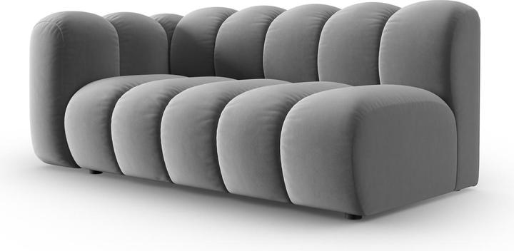 Actual product image Micadoni Velvet Left Modular Sofa, "Lupine", 3 Seats, 175x95x70Made in Europe (Modular sofa, 3-seater)