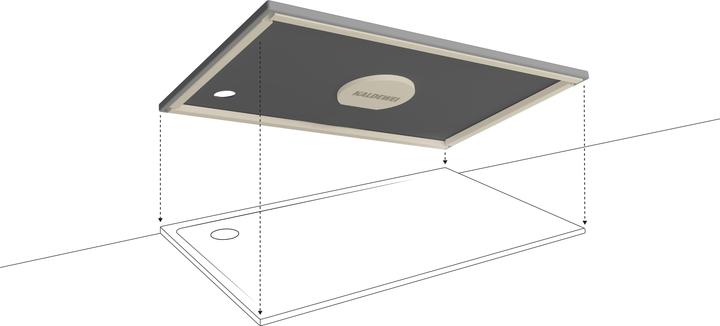 Produktbild Kaldewei Superplan Zero Duschfläche mit Wannenträger extraflach, 1400x900mm, 35784798