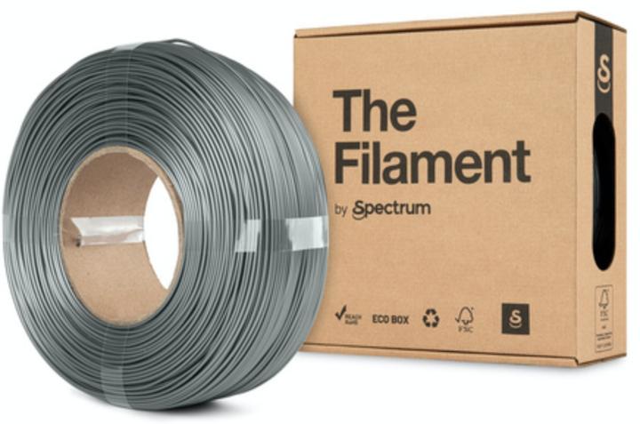 Image du produit The Filament ReFill PETG 1.75mm SILVER ALUMINIUM 1kg (PETG, 1.75 mm, 1000 g, Argent)