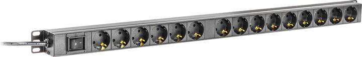 Produktbild Deltaco GT-8513 - stikdåse - 4000 Watt (2 m, CEE)