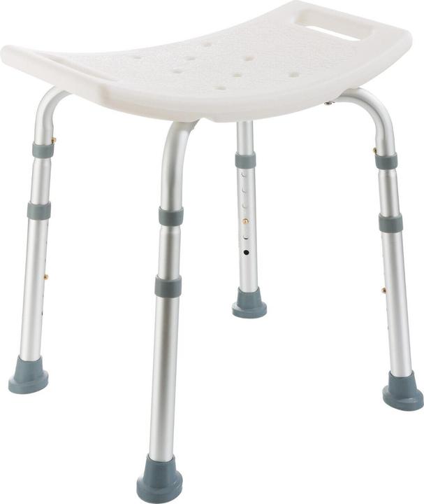 Arebos Sgabello da bagno (100 kg)