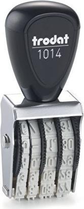 Produktbild Trodat Datumsstempel Classic 1014 Abmessung der Stempelfläche: 17 x 4 mm ( Ausführung der Drucktexte: Mo...