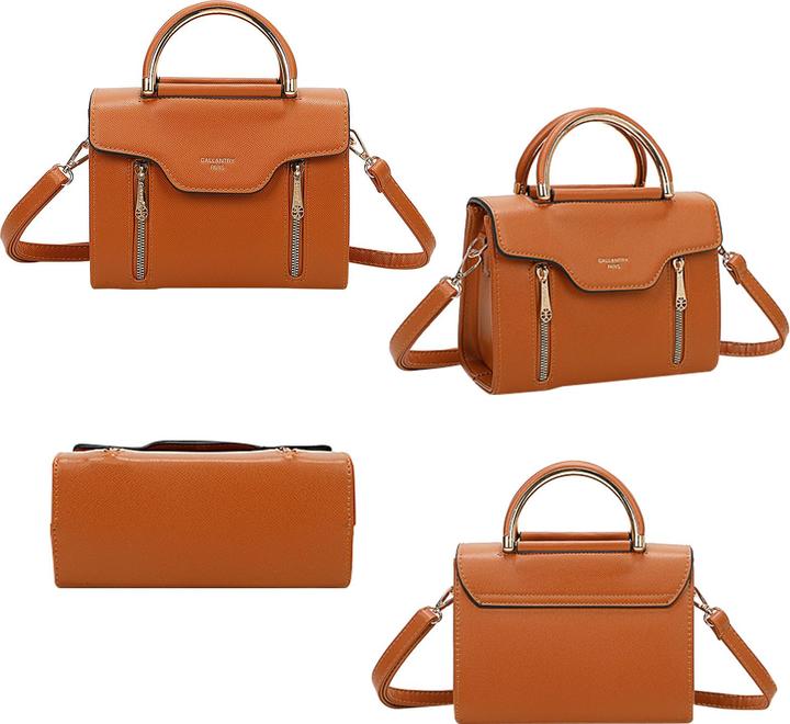 Gallantry C-0174-BROWN Handtasche