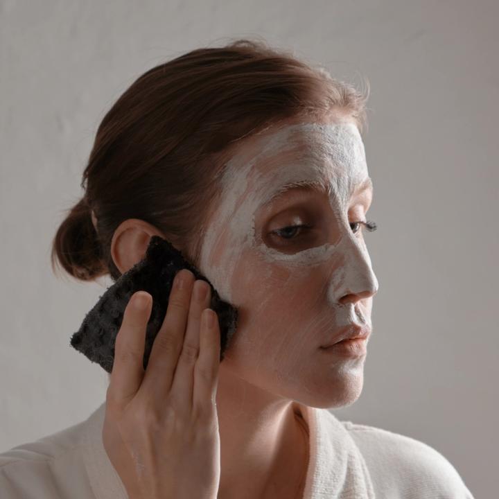 Actual product image The Organic Company Big Waffle 4er Set Makeup Pads