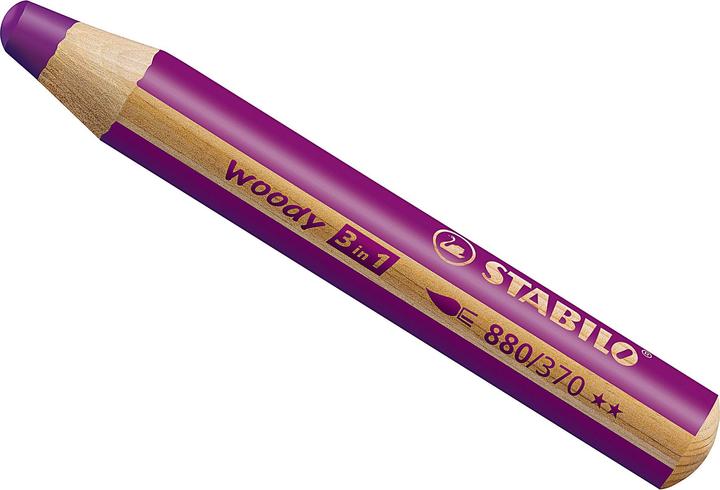 Image du produit STABILO woody 3 en 1 crayon de couleur (Bruyère, 1 x)
