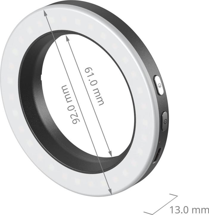 Image du produit SmallRig Vibe P30 67mm Ring LED Video Light 4873 (éclairage annulaire)