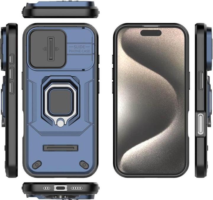Immagine prodotto Cover-Discount iPhone 16 Pro - Custodia Armor con cavalletto (Apple iPhone 16 Pro)