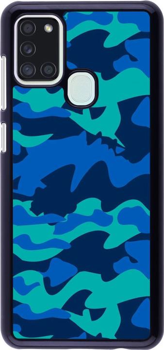 Produktbild PhoneLook Hülle Camo Blue (Samsung Galaxy A21s)