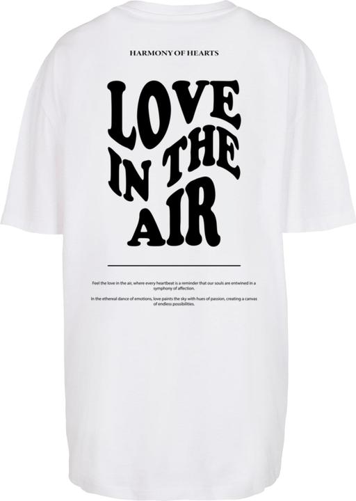 Image du produit Merchcode Ladies Love In The Air Tee boyfriend surdimensionné - 136255 (5XL)