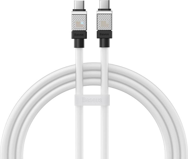 Immagine prodotto Baseus Cavo USB-C a USB-C CoolPlay, 100W, 1m (bianco) (1 m, USB 3.2 Gen 1, 100 W)