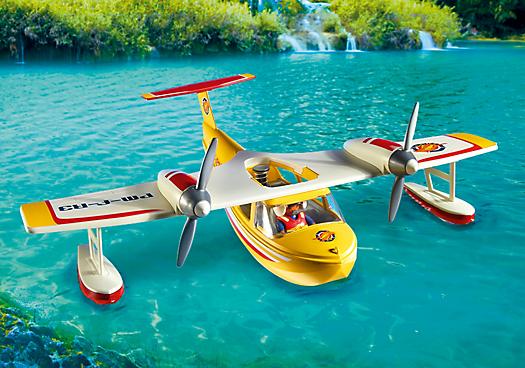 Produktbild Playmobil Löschflugzeug (5560)