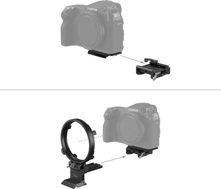Immagine prodotto SmallRig Piastra di montaggio FUJIFILM GFX Series Kit ruotabile